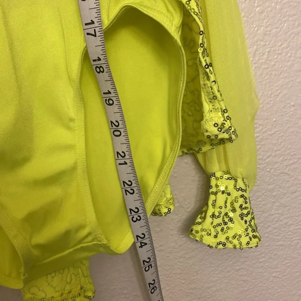 WEISSMAN Dance Costume Poet neon All I Am 11714 jazz contemporary lyrical LC